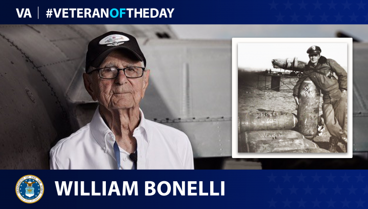 Air Force Veteran William Bonelli is today's #VeteranOfTheDay.