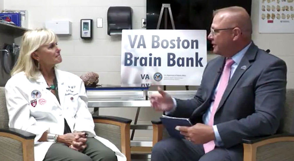 Chats with the Chief: VA Neuroscientist Ann McKee talks brain injuries in Veterans and NFL players