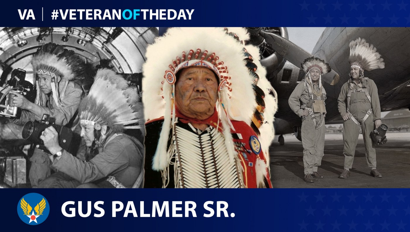#VeteranOfTheDay Army Air Forces Veteran Gus Palmer Sr.