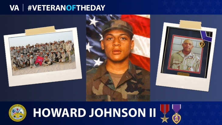 Army Veteran Howard Johnson II is today's #VeteranOfTheDay.