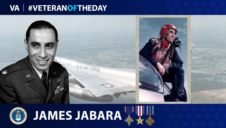 Air Force Veteran James Jabara is today's #VeteranOfTheDay.