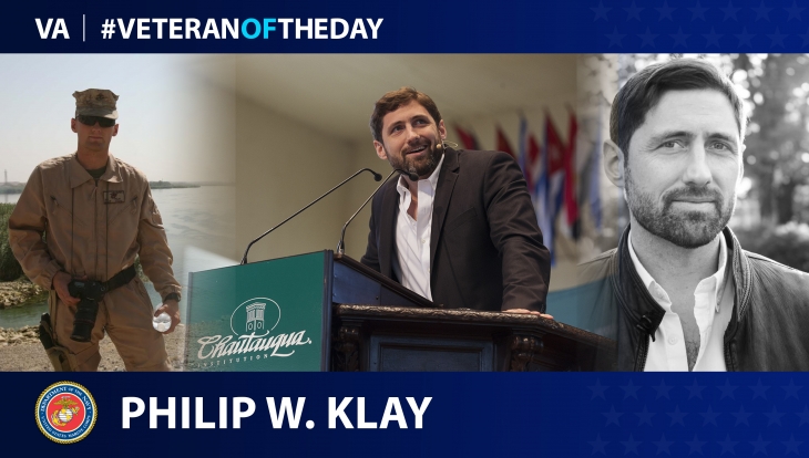 Marine Corps Veteran Phil Klay is today's #VeteranOfTheDay.