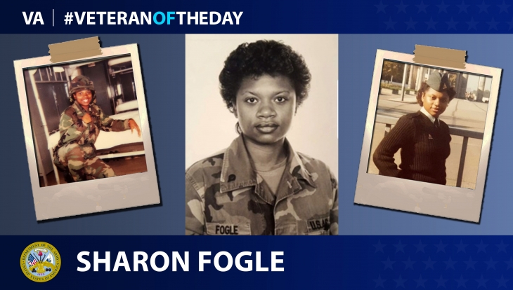 Army Veteran Sharon Fogle is today's #VeteranOfTheDay.