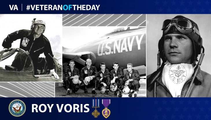Navy Veteran Roy Voris is today's #VeteranOfTheDay.