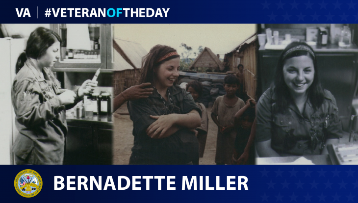 Army Veteran Bernadette Agnes Payla Miller is today's #VeteranOfTheDay.