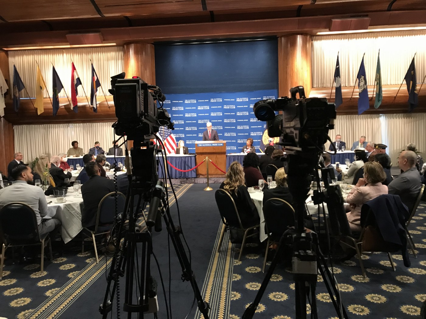 Veterans Day should be a call to action for all Americans to serve those who have served, VA Secretary Denis McDonough said Nov. 9 during a National Press Club event in Washington, D.C.