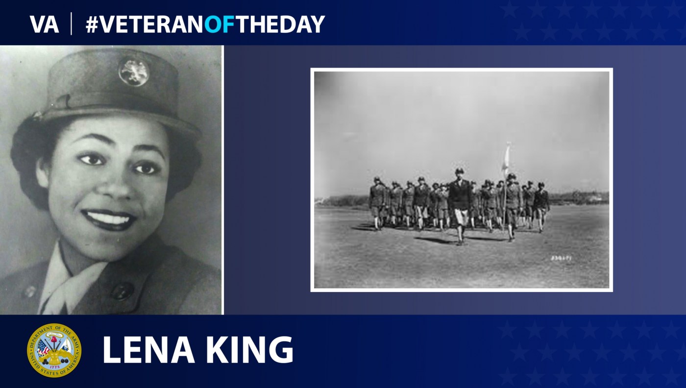 During Black History Month, today’s #VeteranOfTheDay is Army Veteran Lena King, who served in the 6888th during World War II.