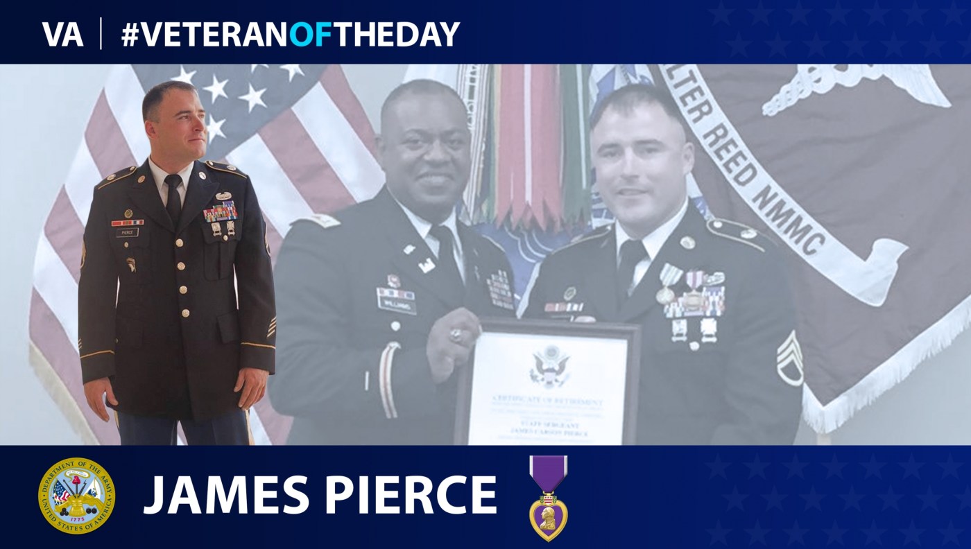 #VeteranOfTheDay Army Veteran James Pierce