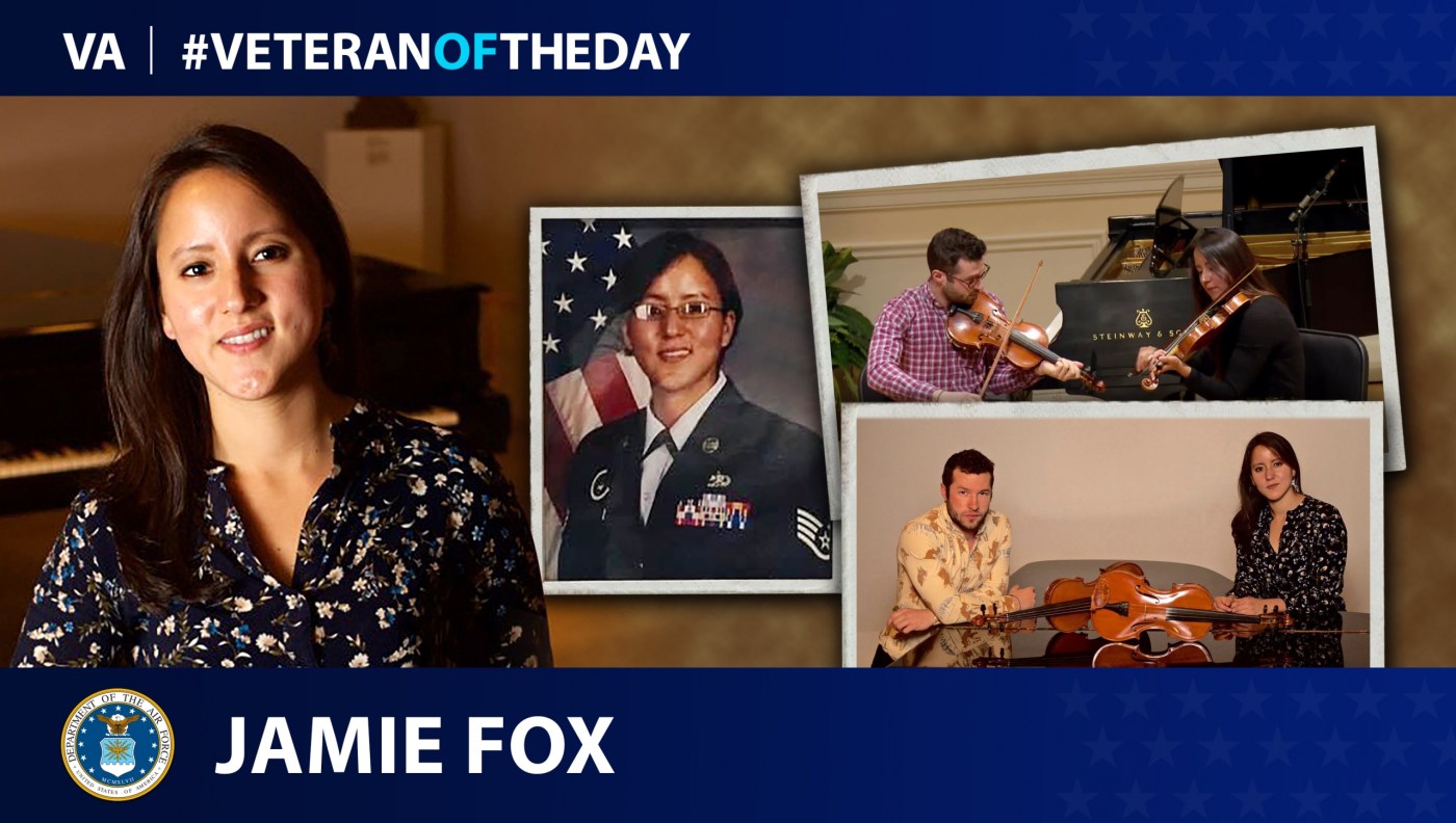 During Native American Heritage Month, today’s #VeteranOfTheDay is Air Force Veteran Jamie Fox, who served as an aircraft crew chief.