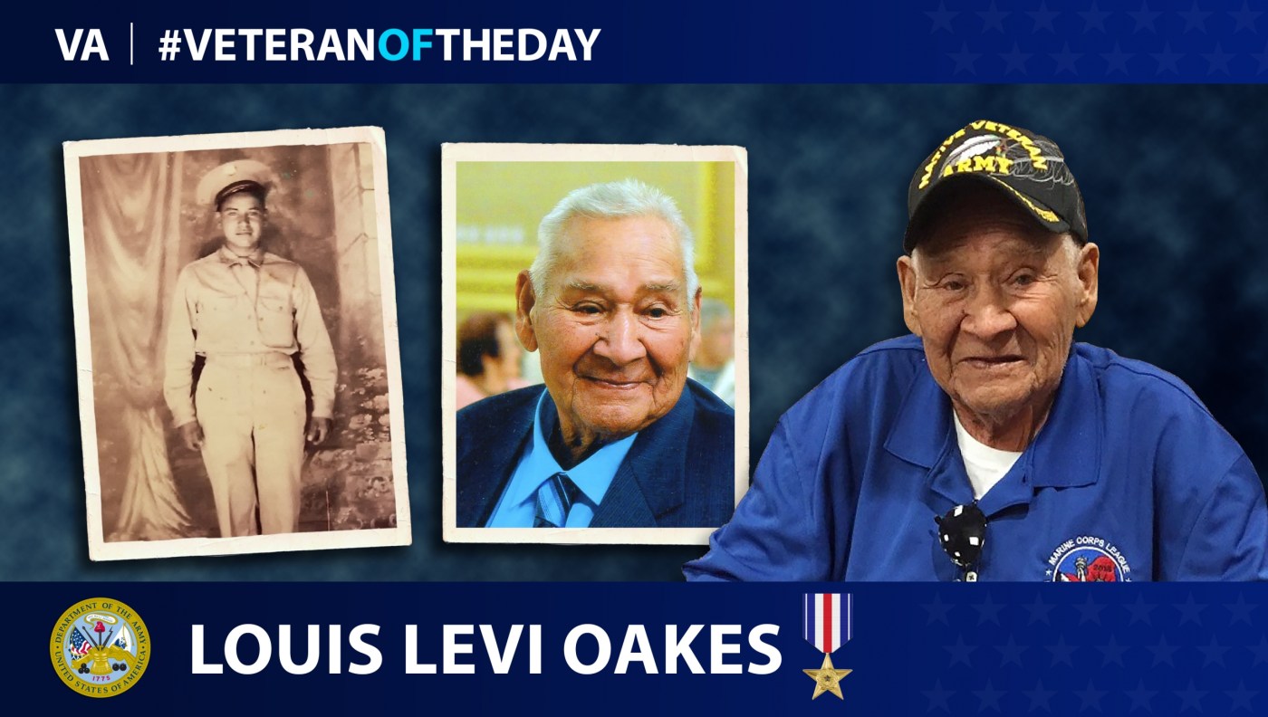 During Native American Heritage Month, today’s #VeteranOfTheDay is Army Veteran Louis Levi Oakes, a Code Talker during World War II.
