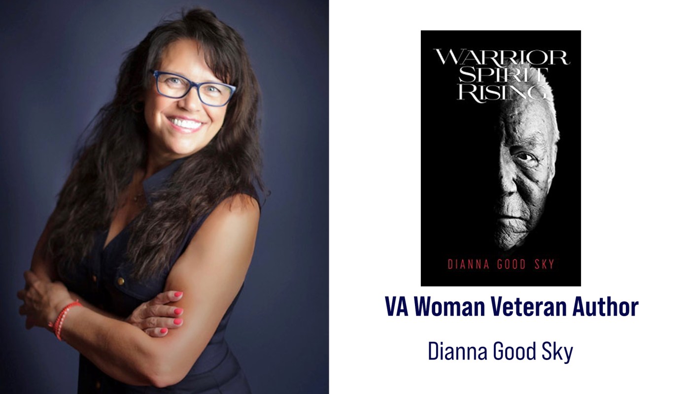 Author and Navy Veteran Dianna Good Sky wrote "Warrior Spirit Rising, a Native American Spiritual Journey" about love, faith, and forgiveness.