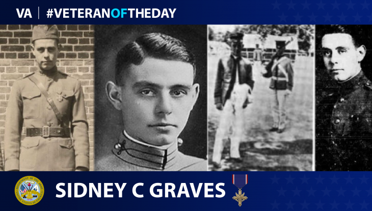 Today’s #VeteranOfTheDay is Army Veteran Sidney C. Graves, who was a two-time recipient of the Distinguished Service Cross in World War I.