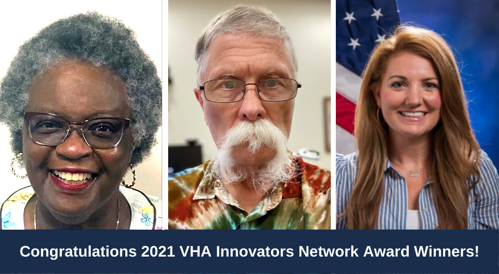 Panel of 2021 VHA innovators Network Award winners