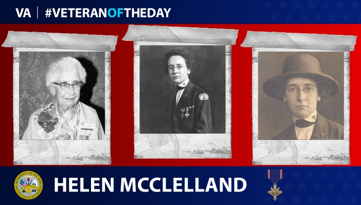 During Women’s History Month, today’s #VeteranOfTheDay is Army Veteran Helen Grace McClelland, who served as a nurse during World War I.