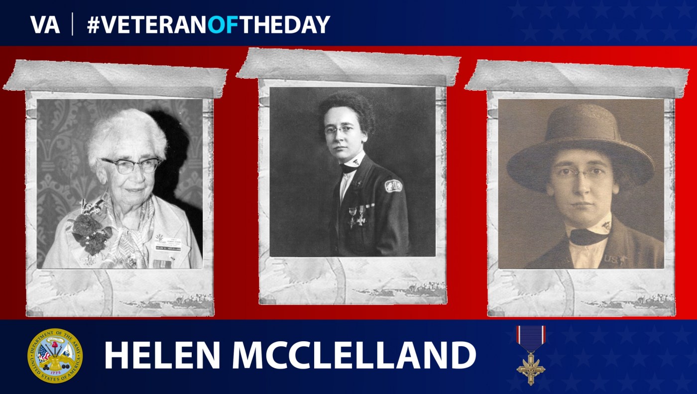 #VeteranOfTheDay Army Veteran Helen Grace McClelland