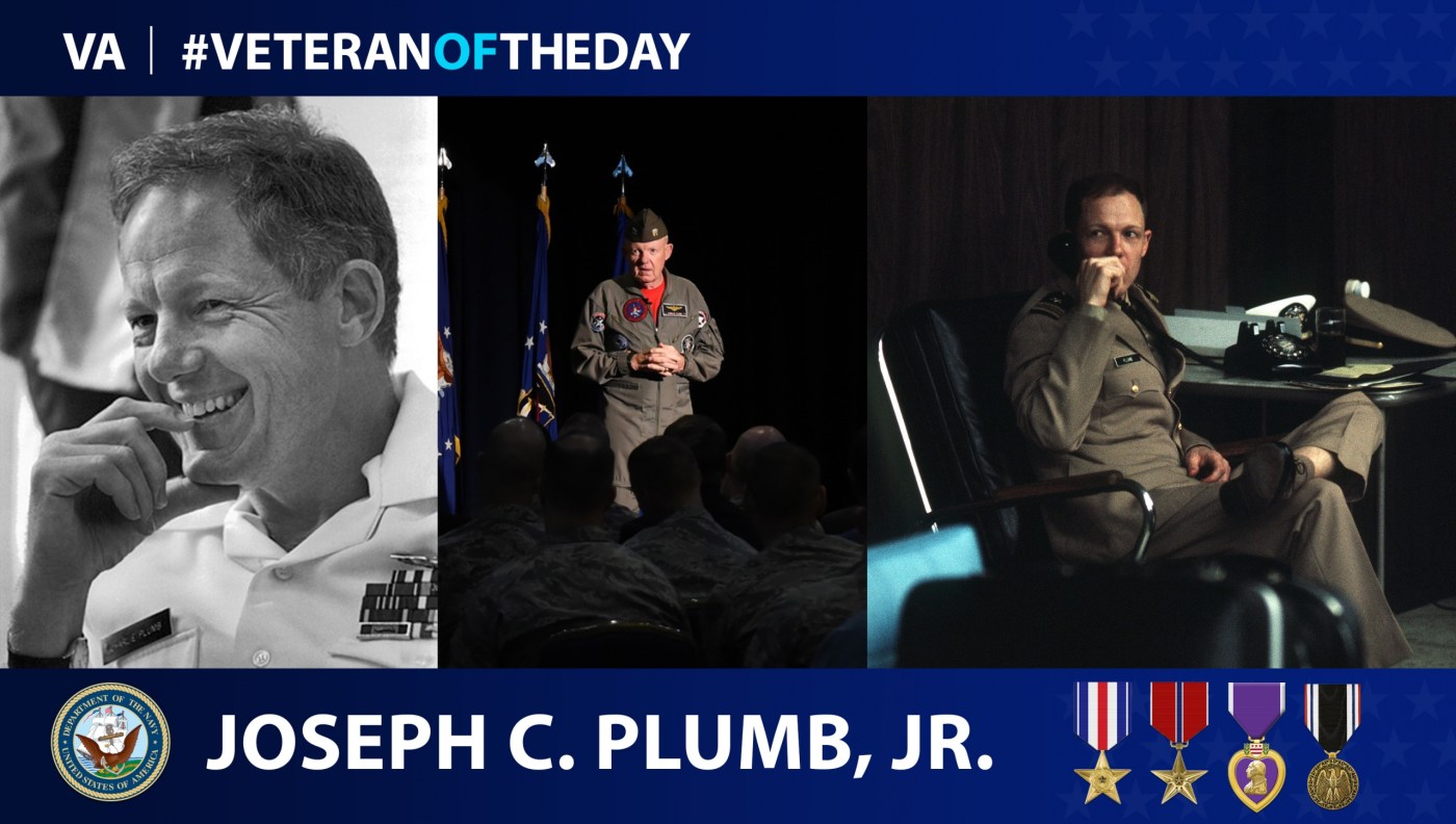 #VeteranOfTheDay Navy Veteran Joseph Charles Plumb Jr.