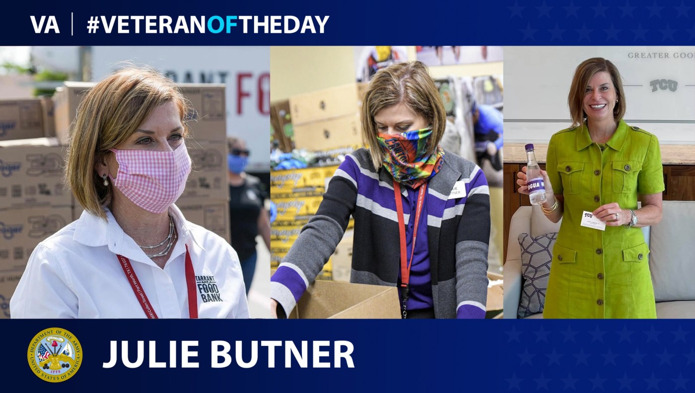 Today’s #VeteranOfTheDay is Army Veteran Julie Butner, who served as a commander during Operation Desert Shield and Operation Desert Storm.