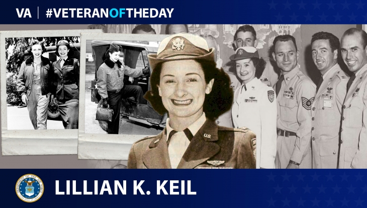 During Women’s History Month, today’s #VeteranOfTheDay is Air Force Veteran Lillian K. Keil, who served in World War II and the Korean War.