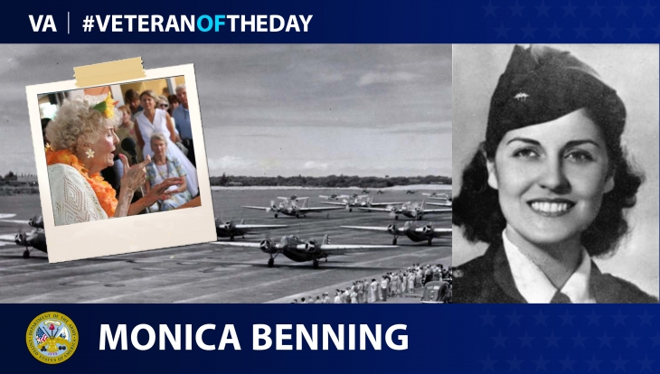 Today’s #VeteranOfTheDay is Army Veteran Monica Benning, who took care of patients as a nurse during the attack on Pearl Harbor Dec. 7, 1941.