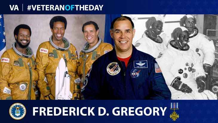 During Black History Month, today’s #VeteranOfTheDay is Air Force Veteran Frederick D. Gregory, who served in Vietnam and as an astronaut.