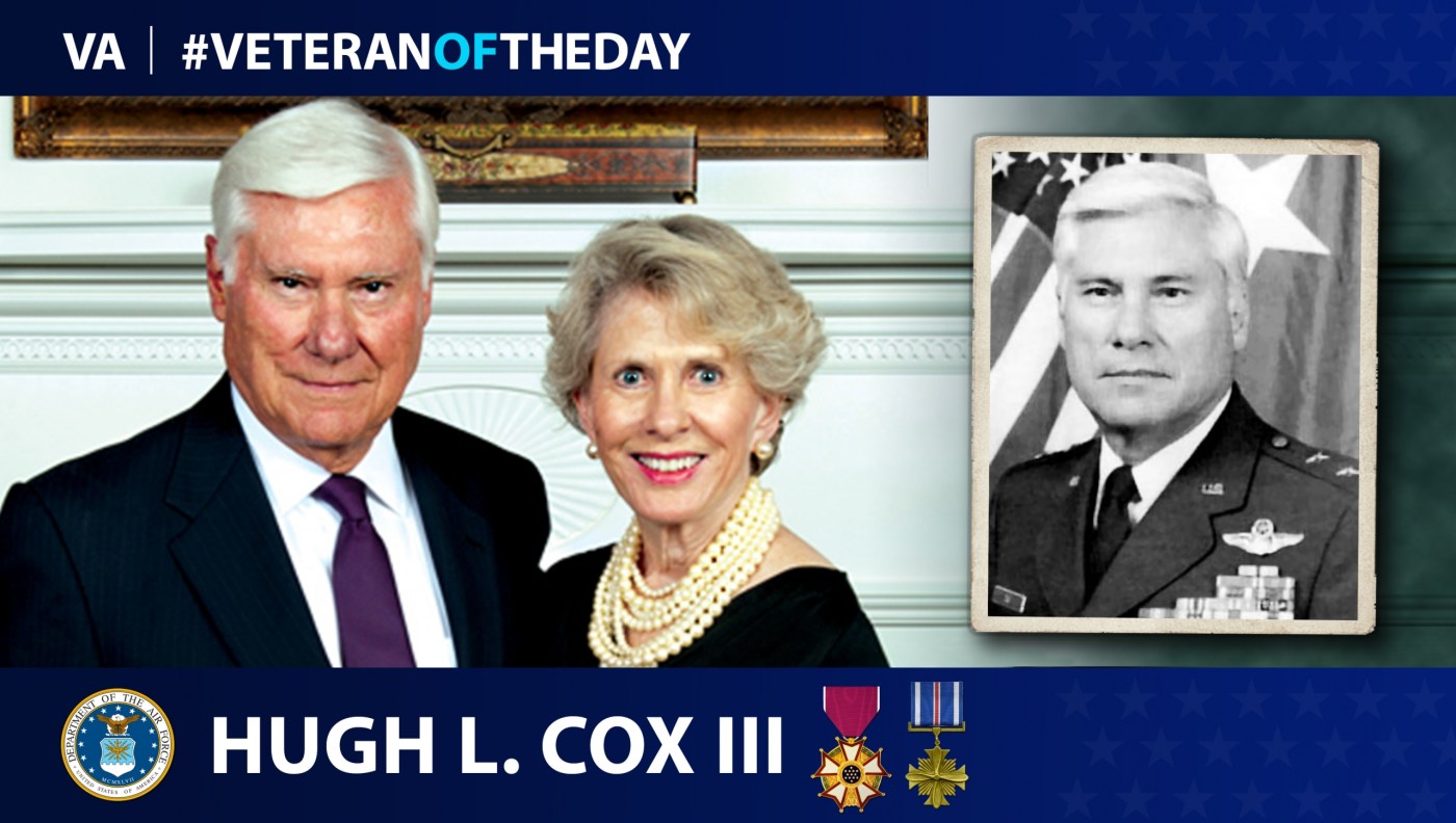 #VeteranOfTheDay Air Force Veteran Hugh L. Cox III