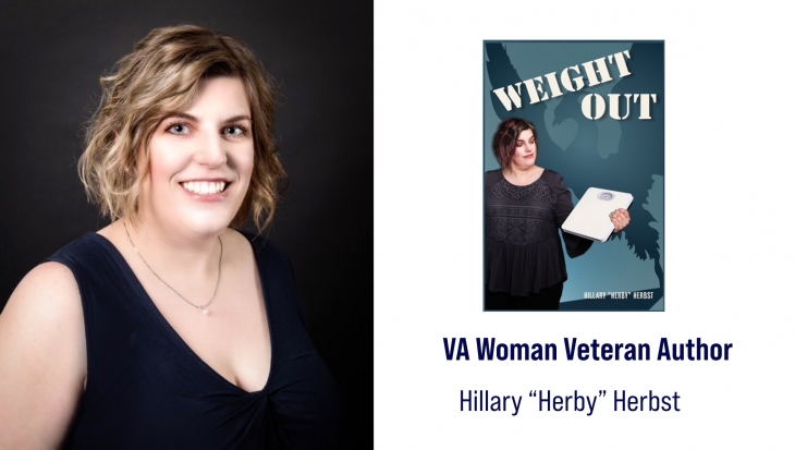Author and Coast Guard Veteran Hillary Herbst wrote "Weight Out" about her experiences battling through challenges during her service.