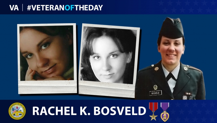 During Women’s History Month, today’s #VeteranOfTheDay is Army Veteran Rachel Bosveld, who was killed in action in Iraq in 2003.
