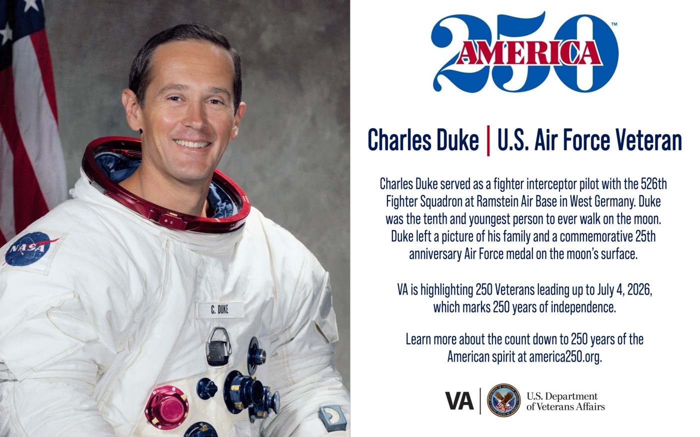 America250: Air Force Veteran Charles Duke