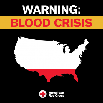 National blood crisis