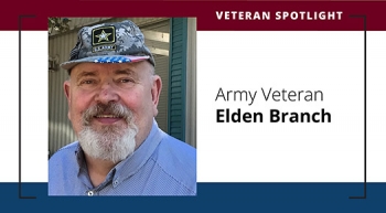 Army Veteran Elden Branch