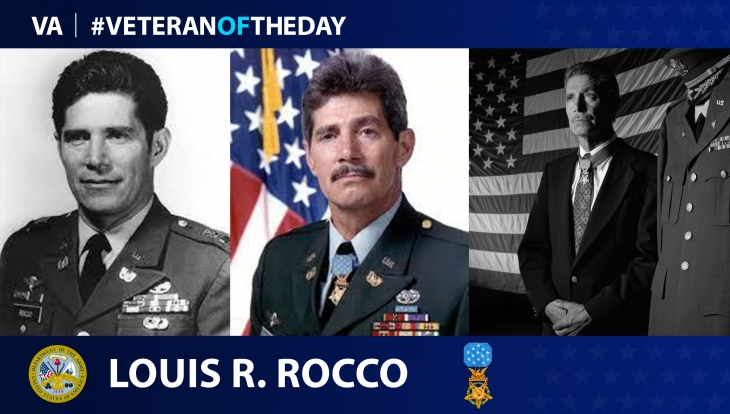Today’s #VeteranOfTheDay is Army Veteran Louis R. Rocco, a medic who received a Medal of Honor for his actions during the Vietnam War.