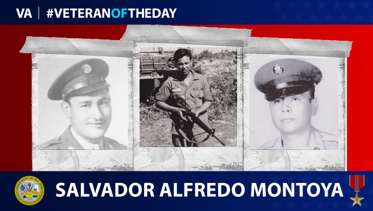 Today’s #VeteranOfTheDay is Army Veteran Salvador Alfredo Montoya, who served in a communications unit during the Vietnam War.