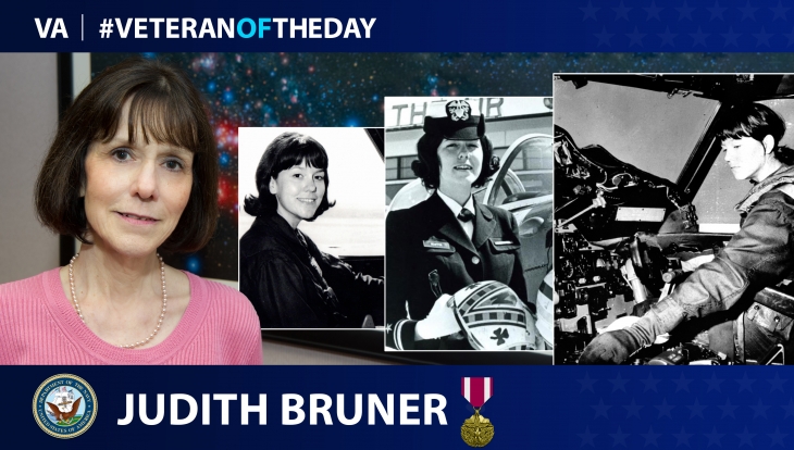 Today’s #VeteranOfTheDay is Navy Veteran Judith Bruner, who served as one of the first female naval aviators in the 1970s and 1980s.