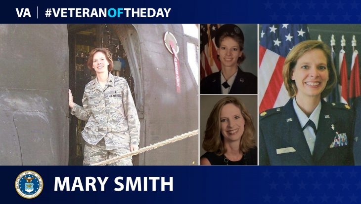 Today’s #VeteranOfTheDay is Air Force Veteran Mary Smith, who served as a nurse practitioner at Bagram Air Base in Afghanistan.