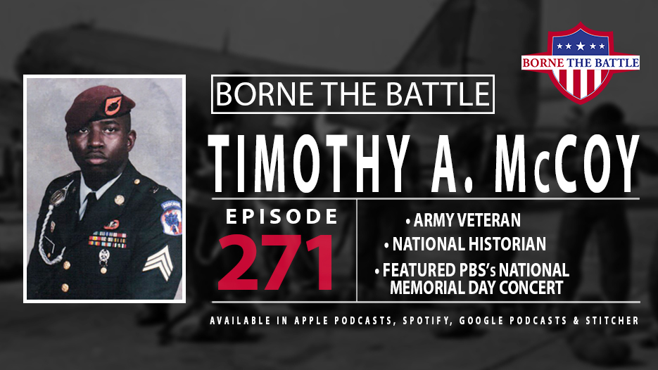 Borne the Battle #271: Army Veteran Tim McCoy, Historian, Curator and CEO of Winged Warriors Inc.