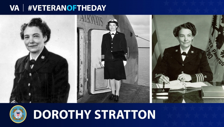 Coast Guard Veteran Dorothy Stratton is today’s Veteran of the Day.