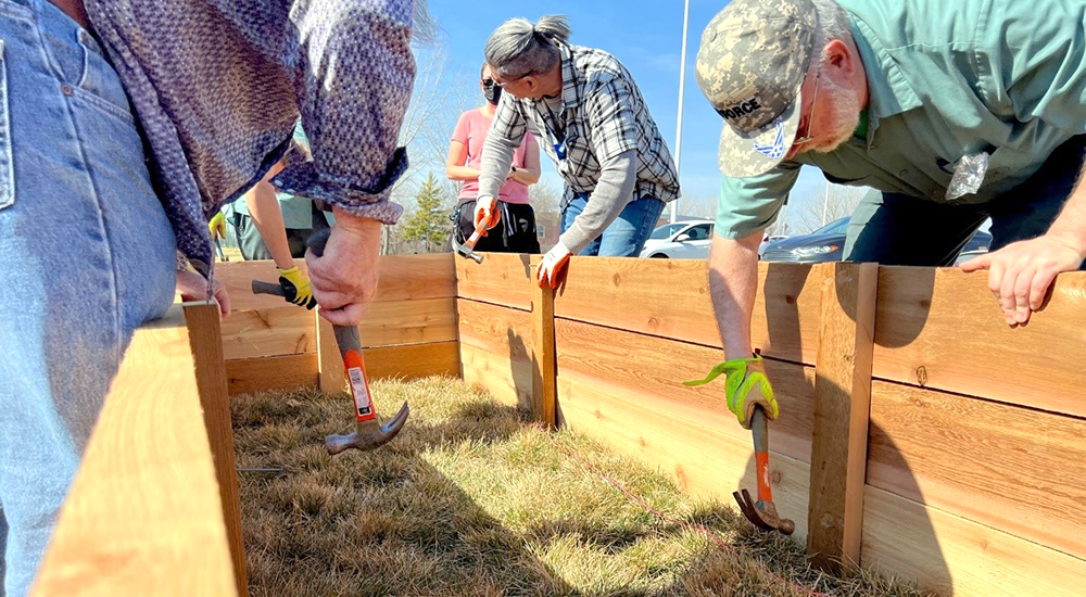 Community garden lets Veterans participate in recreational therapy care-farming