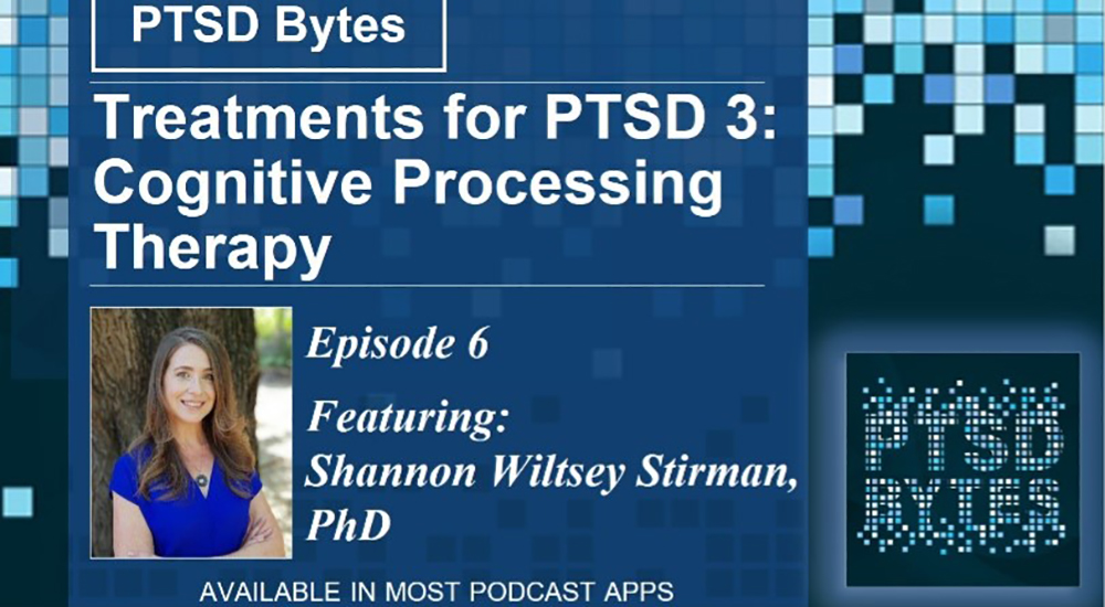 PTSD Bytes Cognitive Processing Therapy banner
