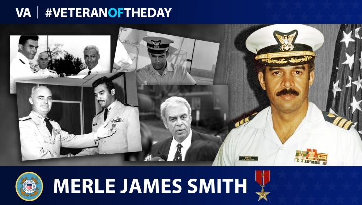 Coast Guard Veteran Merle Smith is today’s Veteran of the Day.
