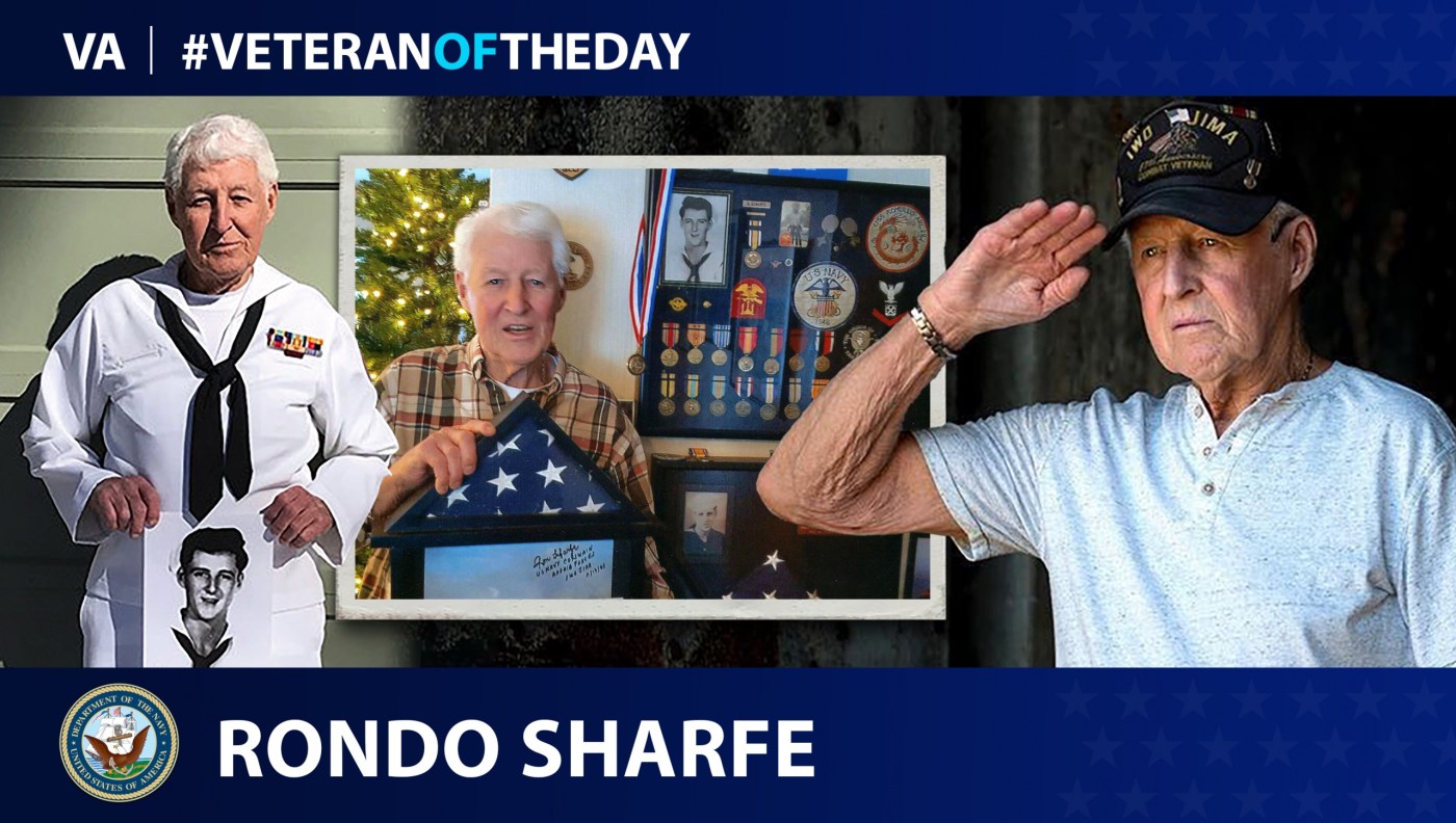 #VeteranOfTheDay Navy Veteran Ron “Rondo” Sharfe