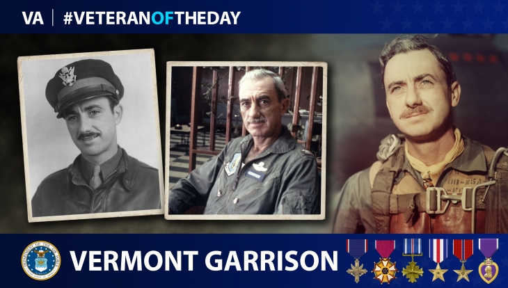 Air Force Veteran Vermont Garrison is today’s Veteran of the Day.