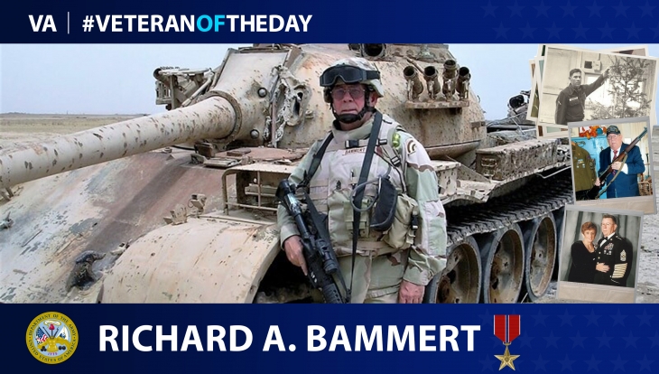 Army and Army National Guard Veteran Richard A. Bammert is today's Veteran of the Day.