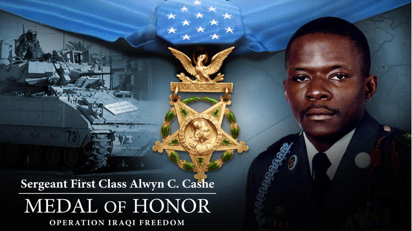 Alwyn Cashe on National Medal of Honor Day
