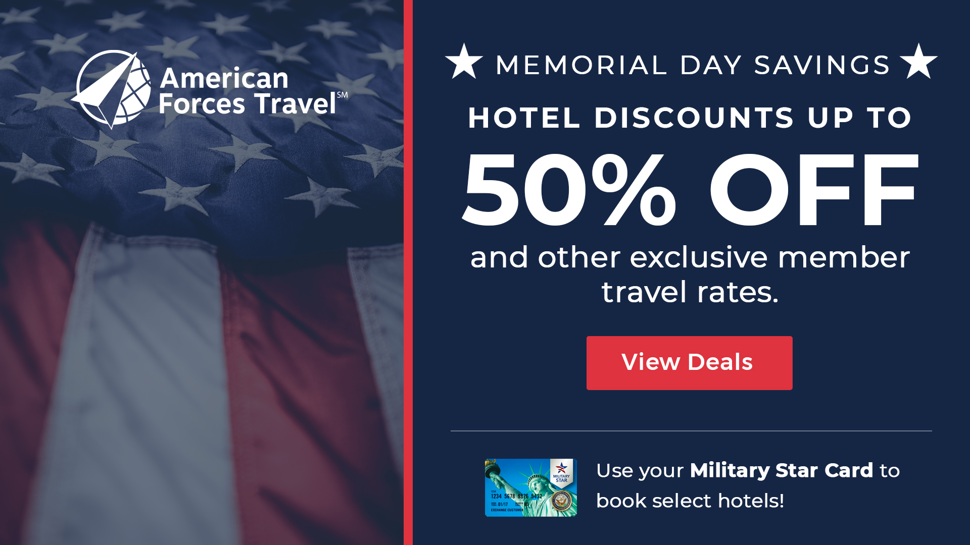 discount travel for veterans