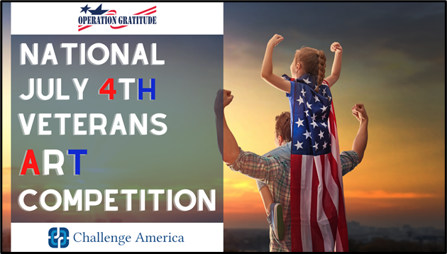 National July 4th Veterans Art Competition now accepting submissions
