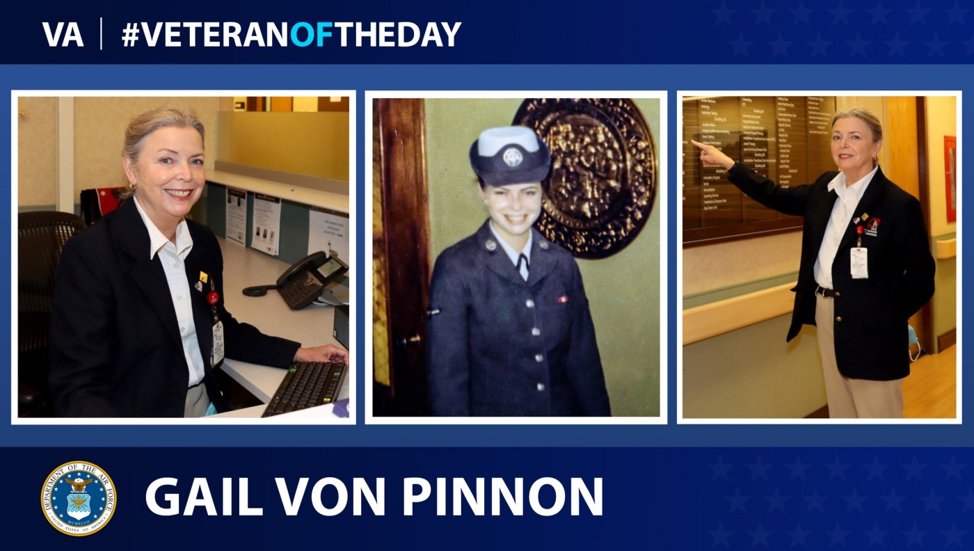 #VeteranOfTheDay Air Force Veteran Gail Von Pinnon