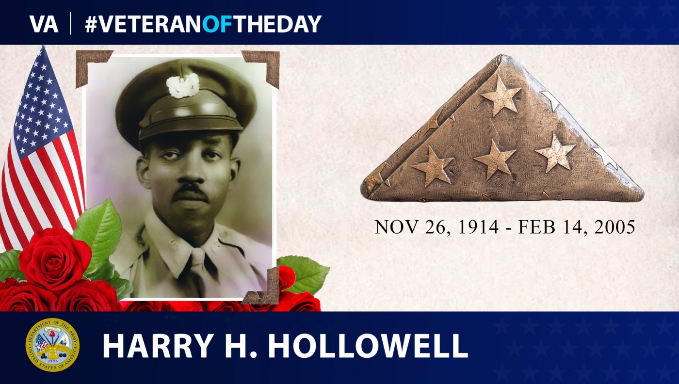 #VeteranOfTheDay Army Veteran Harry H. Hollowell