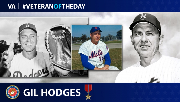 MLB Hall of Famer Gil Hodges Veteran of the Day