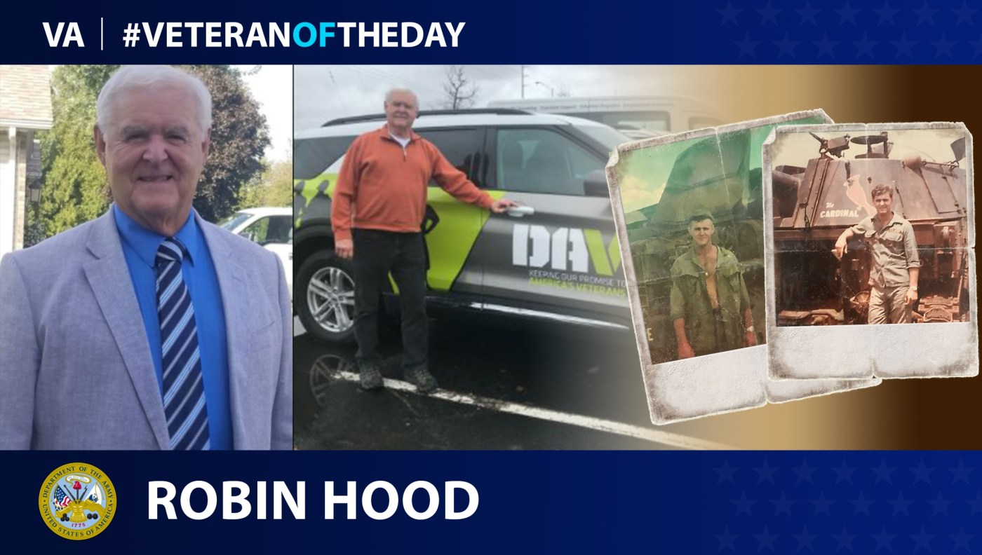 #VeteranOfTheDay Air Force Veteran Robin Hood