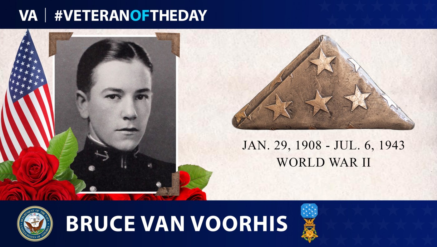 Navy Veteran Bruce Avery Van Voorhis is today’s Veteran of the Day.